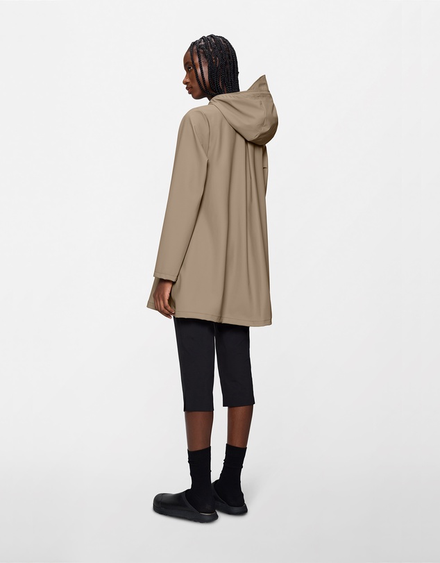 RAINS - A-Line Women's Jacket Beige