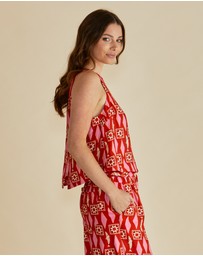 Betty Basics - Copacabana Shell Top