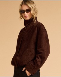 MVN - Faux Suede Bomber