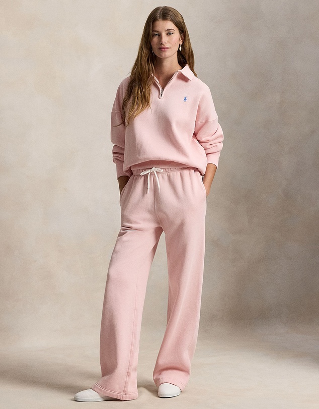 Polo Ralph Lauren - Drawstring Fleece Wide-Leg Sweatpant - The ICONIC Exclusive