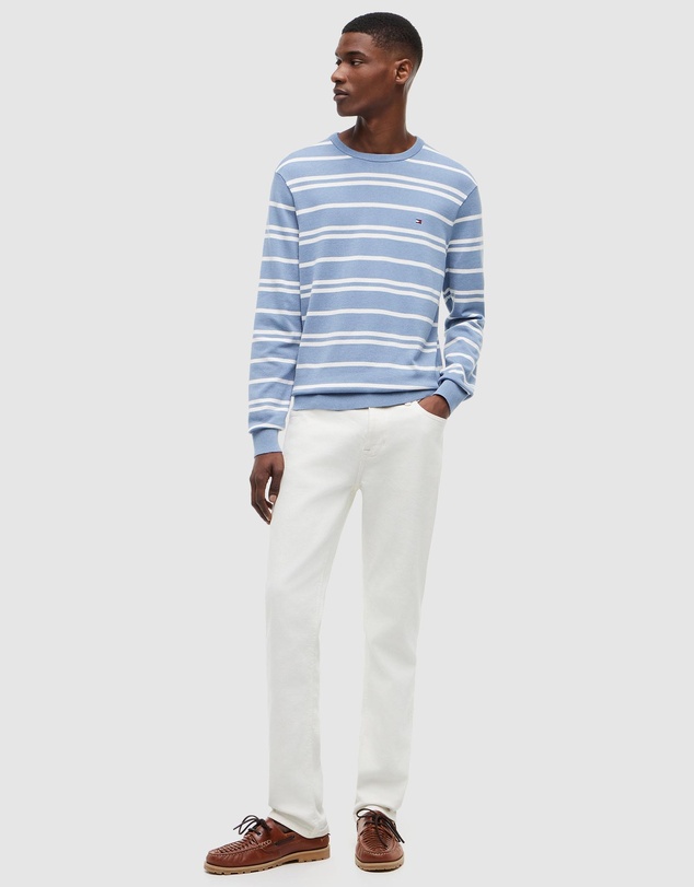 Tommy Hilfiger - Flag Embroidery Crew Neck Jumper