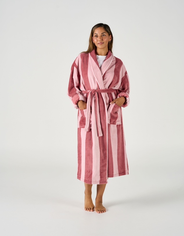 Linen House - Ocean City Plush Robe