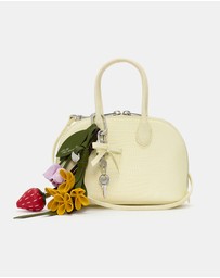 Self Portrait - Lizard Leather Toast Mini Bag