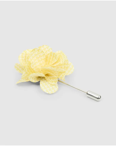 yd. - Patras Floral Lapel Pin