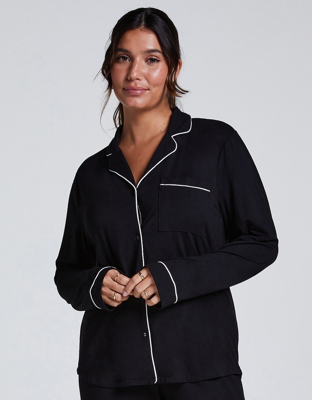 Hunkemoller - Essential Jersey LS Jacket