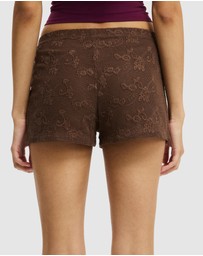 Cotton On - Lace Micro Shorts