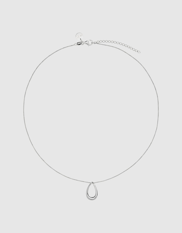 Najo - Vivante Silver Necklace (45cm+ext)