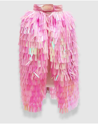 Pink Poppy - Dance Sequin Fashion Cape