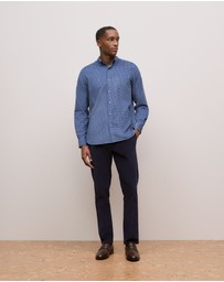 Trenery - Tailored Cord Trouser in Navy
