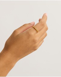 By Charlotte - Gold Protected Path Ring