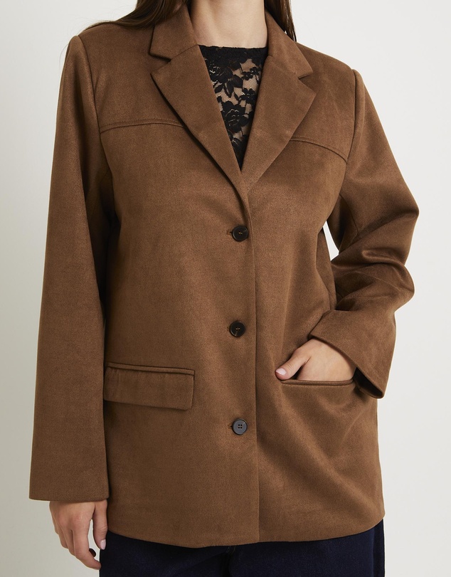 Subtitled - Sophia Suede Blazer