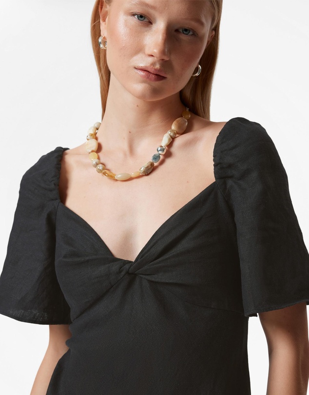 & Other Stories - Linen Midi Dress