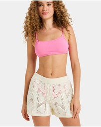 Roxy - Womens Spicy Vibes Elastic Waist Shorts