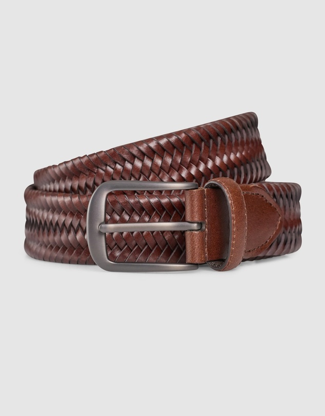 Johnny Bigg - Jett Braided Leather Belt