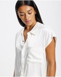 Merlino Street - Minerva Sleeveless Button Up Shirt