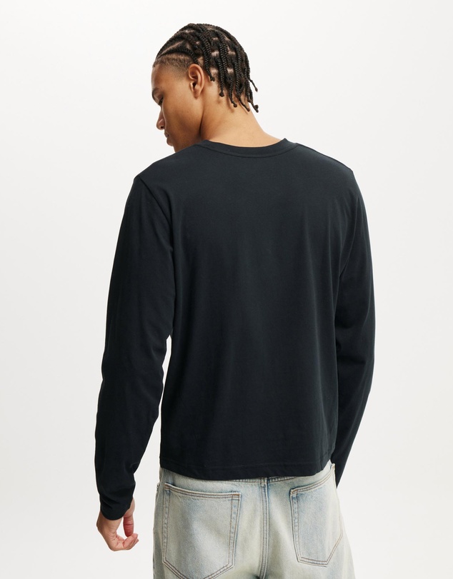 Cotton On - Organic Cropped Fit Long Sleeve