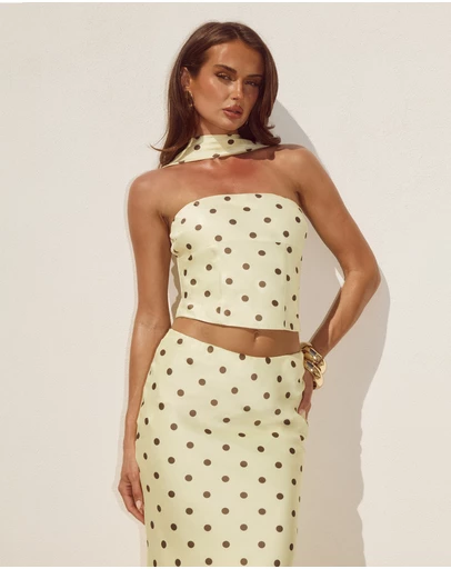 Runaway the Label - Blaine Reverse Halter Top