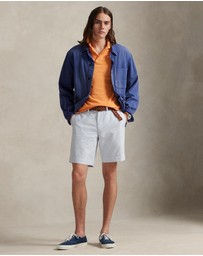 Polo Ralph Lauren - ICONIC EXCLUSIVE - 9-Inch Straight Fit Striped Oxford Shorts