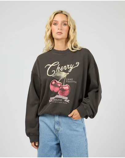 All About Eve - Pippa Box Crew Washed Black