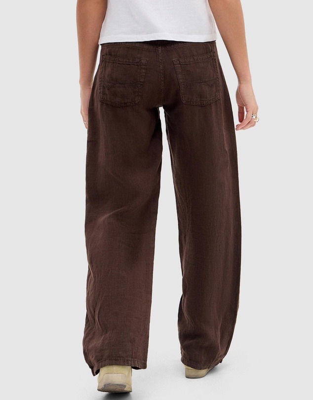 BDG By Urban Outfitters - Kayla Lowrider Linen Trousers