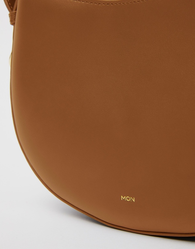 Mon Purse - Smooth Leather Saddle Bag