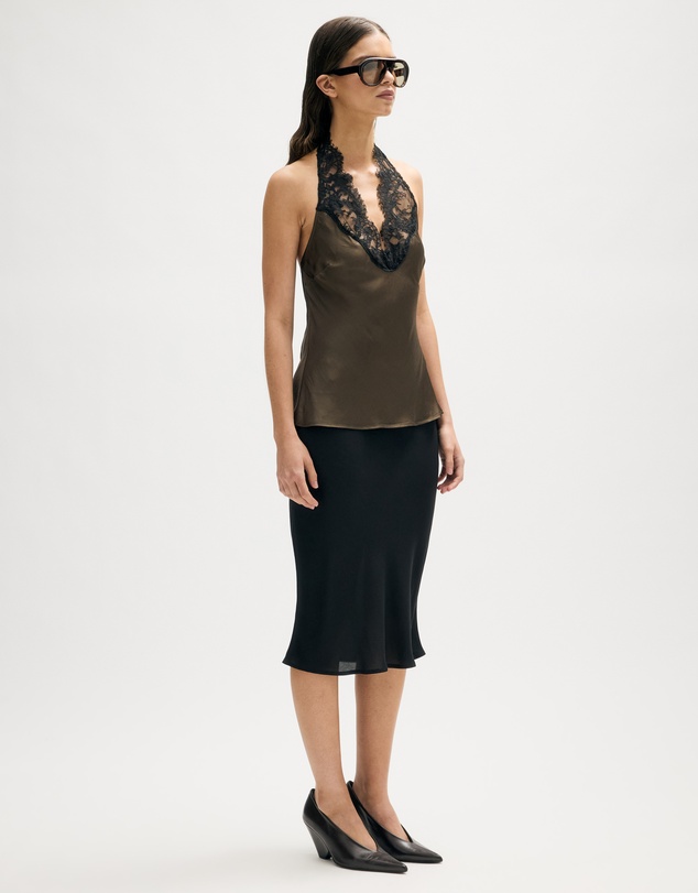 Minima Esenciales - Rume Halter Lace Top