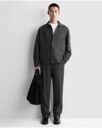 COS - Relaxed Pinstriped Wool-Blend Shirt
