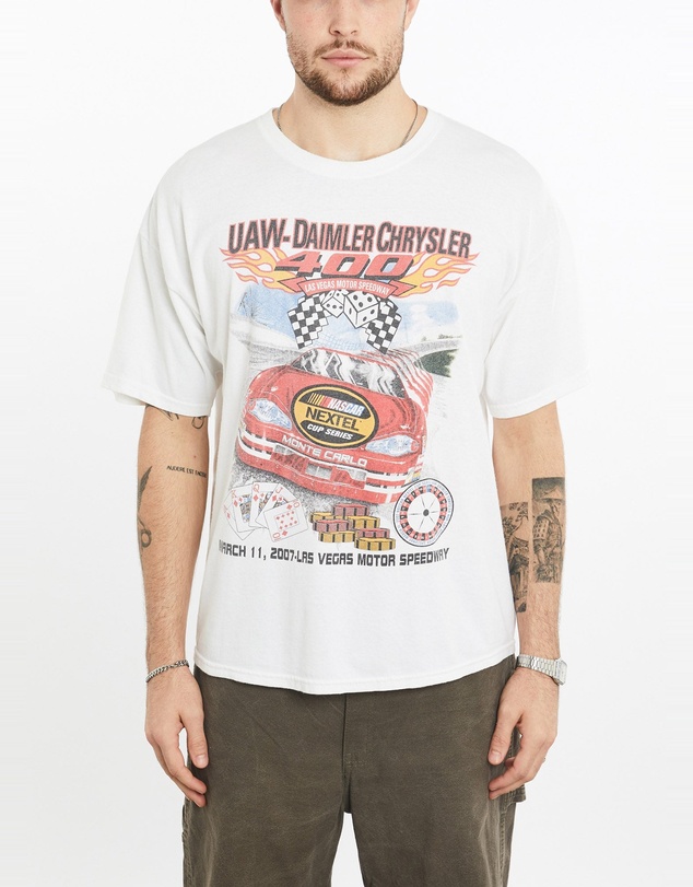 Vintage by The Real Deal - Pre Loved - Vintage NASCAR Las Vegas Motor Speedway Racing Tee