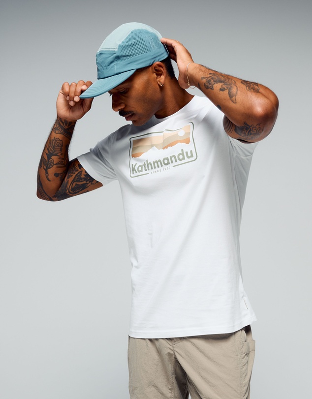 Kathmandu - Logo 70's Organic Cotton T-shirt