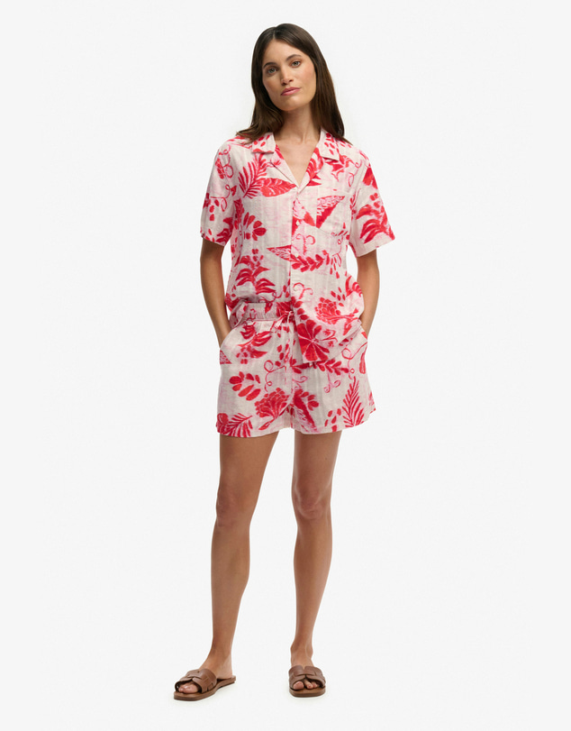 Superdry - Beach Printed Short Sleeve Shirt
