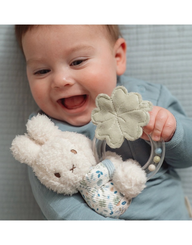 Miffy - Ring Rattle: Lucky Leaves