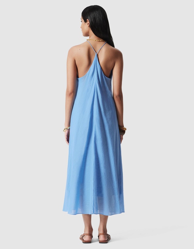 & Other Stories - Sleeveless Halterneck Midi Dress