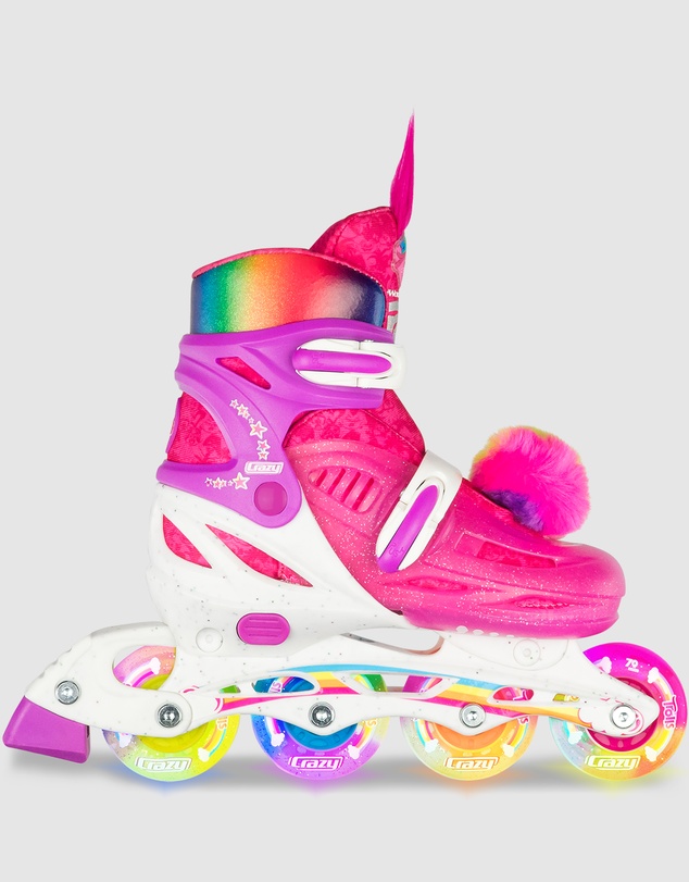 Crazy Skates - Trolls Size Adjustable Inline Skates