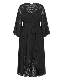 City Chic - Fleetwood Jacquard Maxi Dress