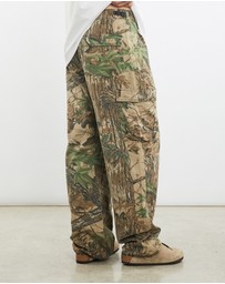 Vintage by The Real Deal - Pre Loved - Vintage Realtree Camo 'Double Knee' Cargo Pants