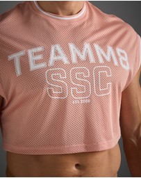 TEAMM8 - S.S.C. Fraternity Crop Muscle Tank