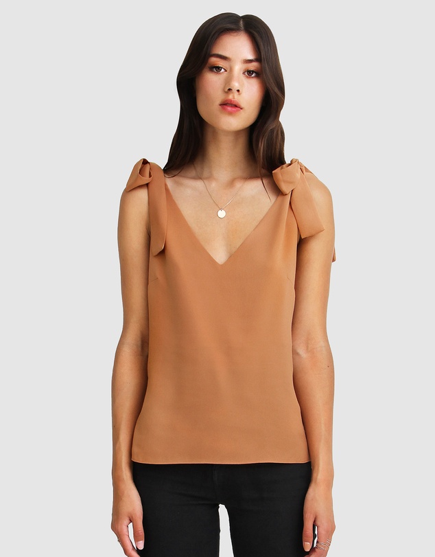 Belle & Bloom - Feel For You V-Neck Top