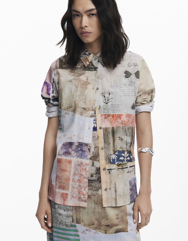 Desigual - Postcard shirt