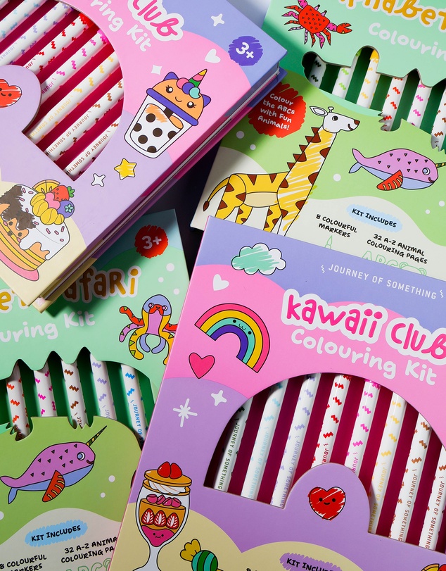 Journey Of Something - Kawaii Club Colouring Kit