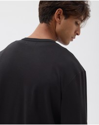 AERE - Relaxed Long Sleeve Cotton Tee