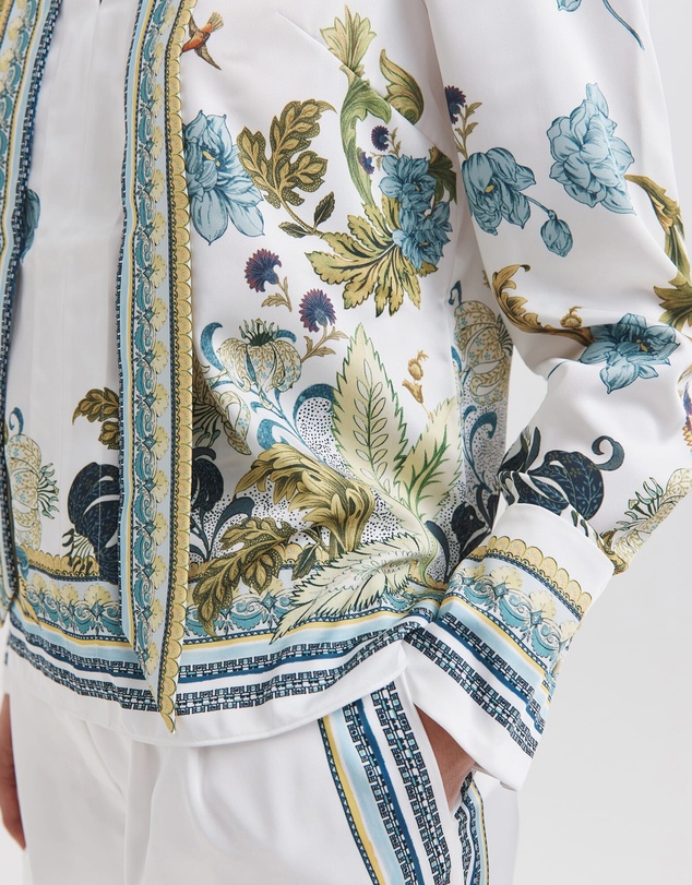 SABA - Liora Tie Neck Blouse