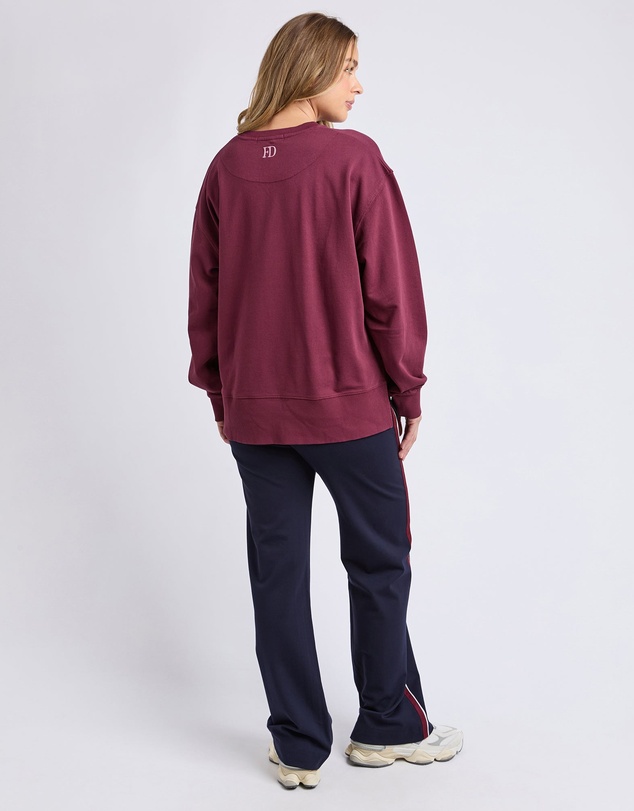 Foxwood - Effortless Contrast Crew Windsor Wine
