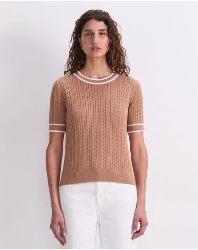 tan/white