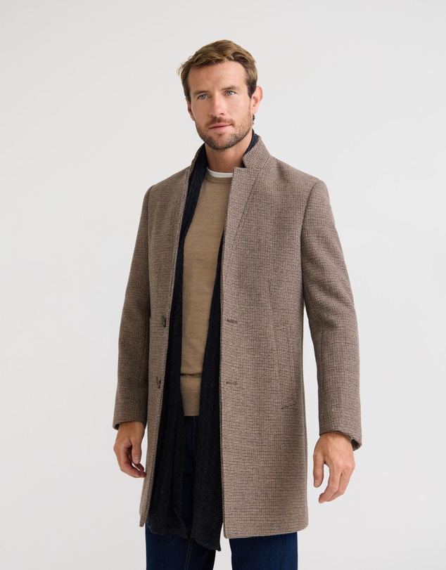 Oxford - Austin Wool Check Coat