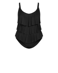 City Chic - Azores Tiered 1 Piece