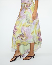 Dazie - Orchid Cut-Out Maxi Dress