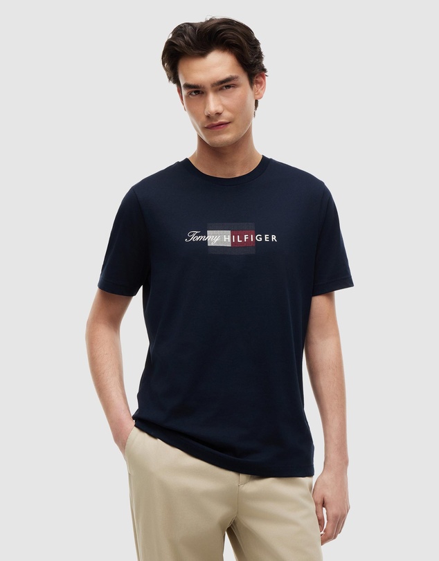 Tommy Hilfiger - Flag Graphic Jersey T-Shirt