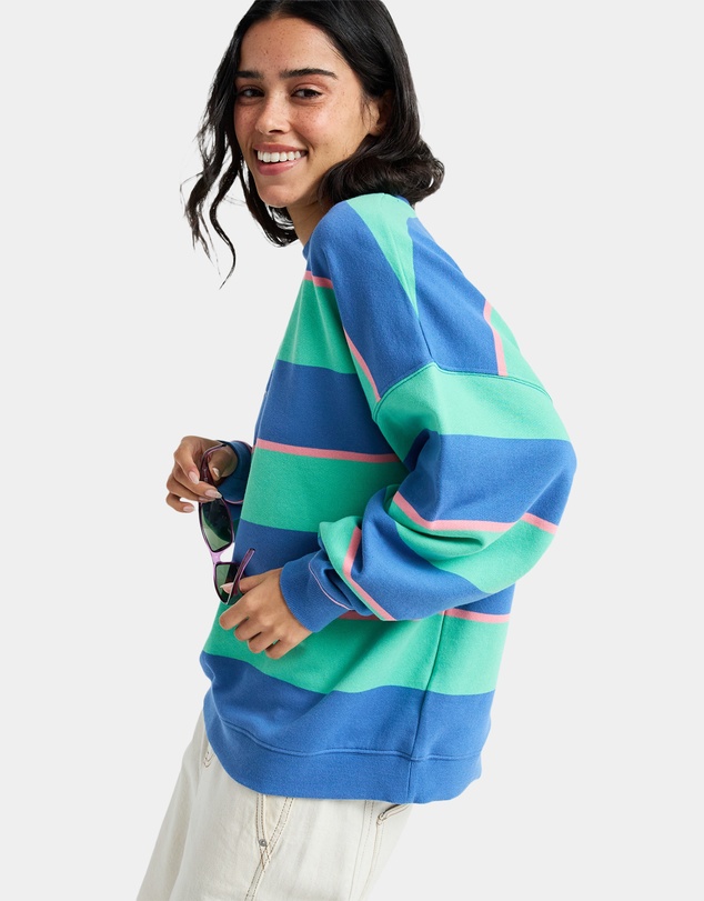 Roxy - Womens Strictly Stripe Crew Neck