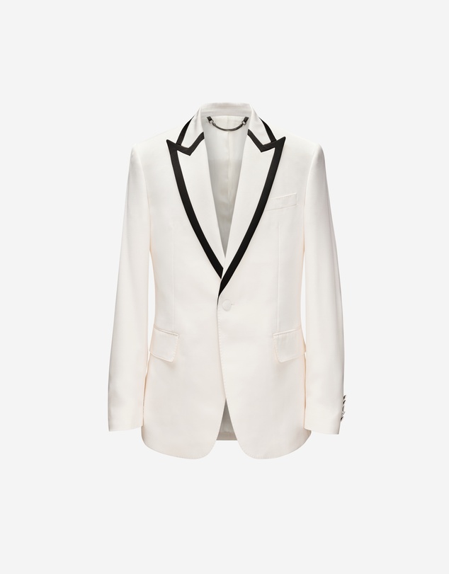 Calibre - Lapel Detail Tuxedo Jacket Ivory