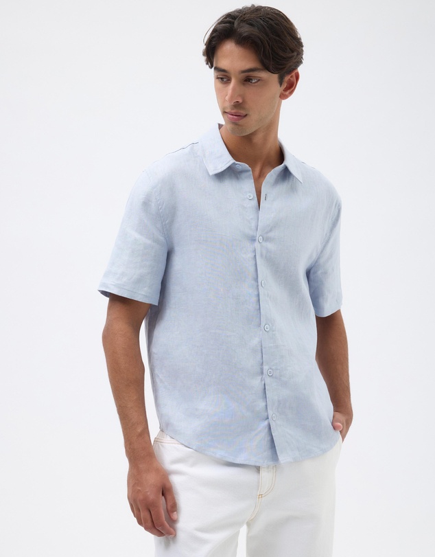 AERE - Euro Resort Linen SS Shirt